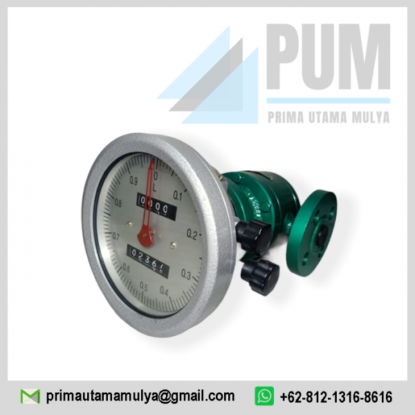 flow meter Oval Gear 3/4 Inch minyak